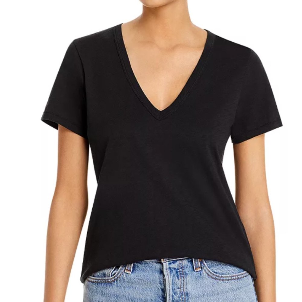 COPY - Rag & Bone XS The Vee Tee Black